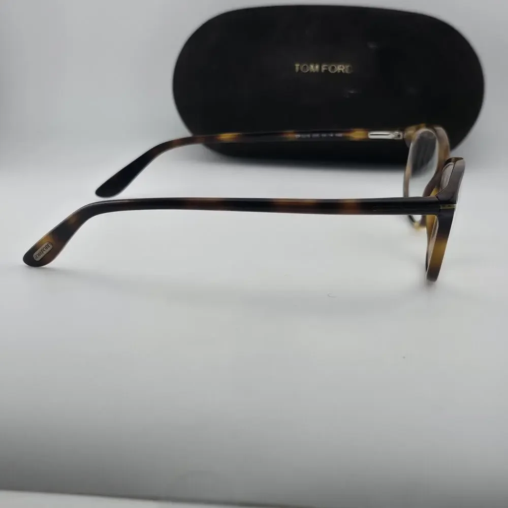 Tom Ford TF5316 056 54-14 Eyeglasses Frames Brown Havana Italy w/ Case Read Desc